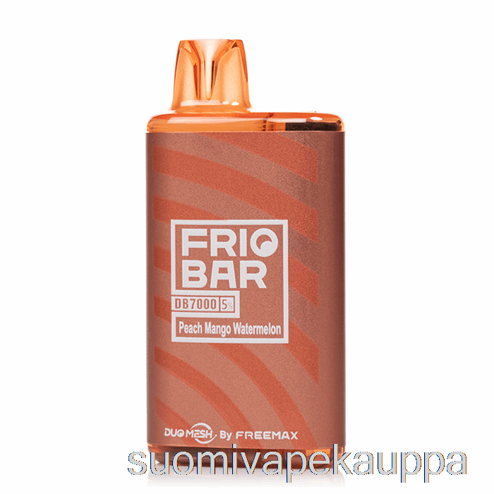 Vape Nesteet Freemax Friobar Db7000 Kertakäyttöinen Persikka Mango Vesimeloni